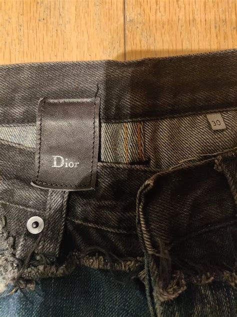 dior jeans print|dior cummerbund jeans.